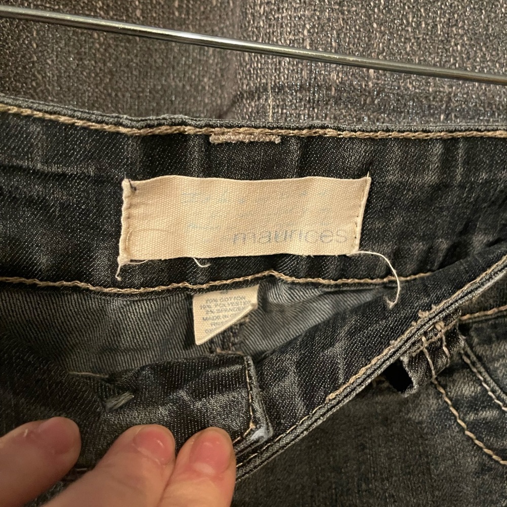 Maurices Dark Denim Jeans - Picture 4 of 4